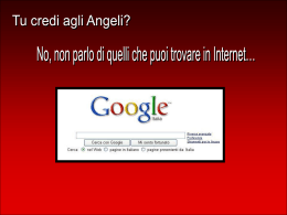 Tu credi agli angeli