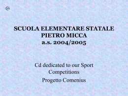 TROFEI DI MILANO A.I.C.S. Campionati interscolastici di Atletica