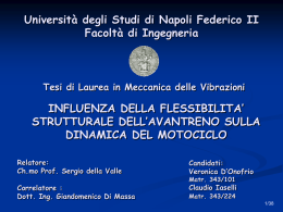 Presentazione pps - Università degli Studi di Napoli Federico II