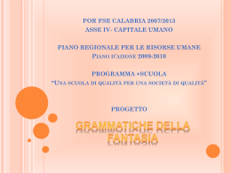 Il Progetto in formato PowerPoint