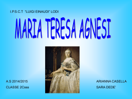 Maria Agnesi