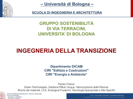 Universit&agrave; di Bologna
