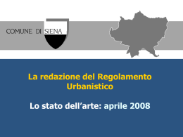 La disciplina del patrimonio esistente