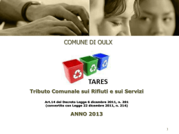 A) TRIBUTO - Comune di Oulx