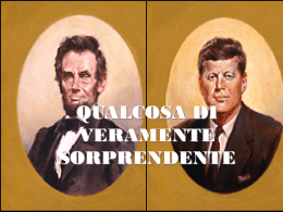 Strane coincidenze tra le vite di Lincoln e Kennedy