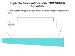 Impianto fisso antincendio: DRENCHER Navi traghetto