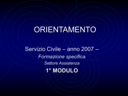 ORIENTAMENTO