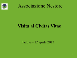 Presentazione - Associazione Nestore