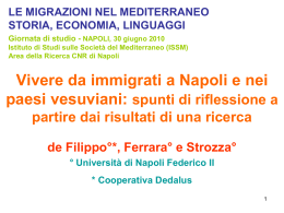 deFilippo-Ferrara-Strozza - Istituto di Studi sulle Società del