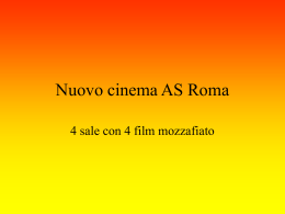Nuovo cinema AS Roma