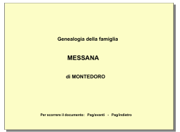 genealogia messana