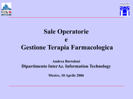 05 sale operatorie e prescrizione farmaci