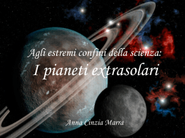 Extrasolar Planets - Viaggio nell`Universo
