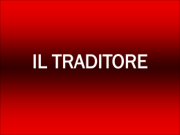 Il traditore di Pasqua