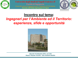 Maria Rosaria Mattei - Ingegneria per l`Ambiente ed il Territorio