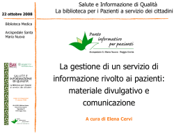 Diapositiva 1 - Biblioteca Medica