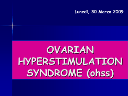 Sindrome da iperstimolazione ovarica