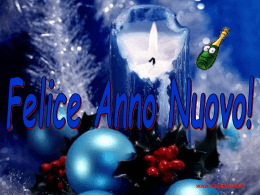 FELICE ANNO NUOVO!