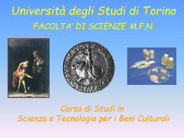 Scienza e Tecnologia per i Beni Culturali