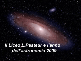 L`anno dell`astronomia al Pasteur