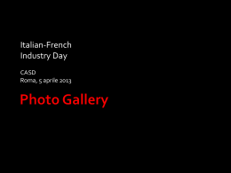 Industry Day Italia-Francia photogallery