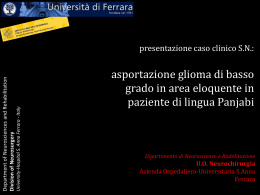 Slides conferenza stampa dott. Cavallo - Salute Emilia