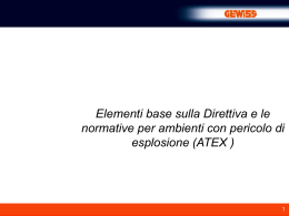 Corso Normativa ATEX ( 870 Kb)