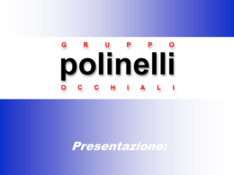 Presentazione GruppoPolinelli2001