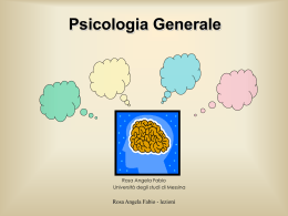 Psicologia Generale