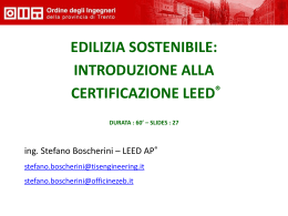 LEED_ordine_boscherini - Ordine degli Ingegneri della