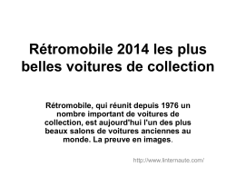Retromobile 2014 - Les Vieilles Bielles de Lempdes