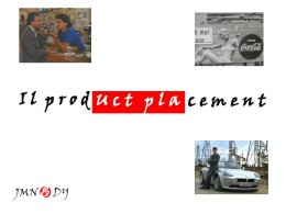 Introduzione all Product Placement (presentazione PowerPoint ~3,7M)