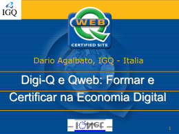 Digi-Q e Qweb: Formar e Certificar na Economia Digital