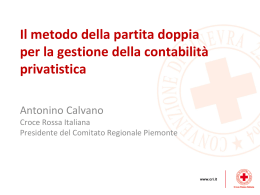 diapositive - Croce Rossa Italiana