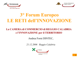 SEMINARIO INNOVAZIONE