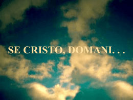 Se Cristo, domani (Raoul Foullereau)