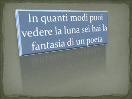 In quanti modi possiamo vedere la luna ?