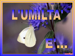 l`umilta` e` - Mondopps.com