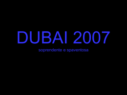 Dubai - Lo scrigno dei tesori