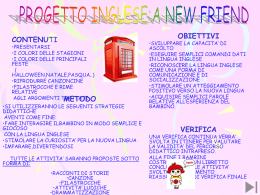 Progetto inglese