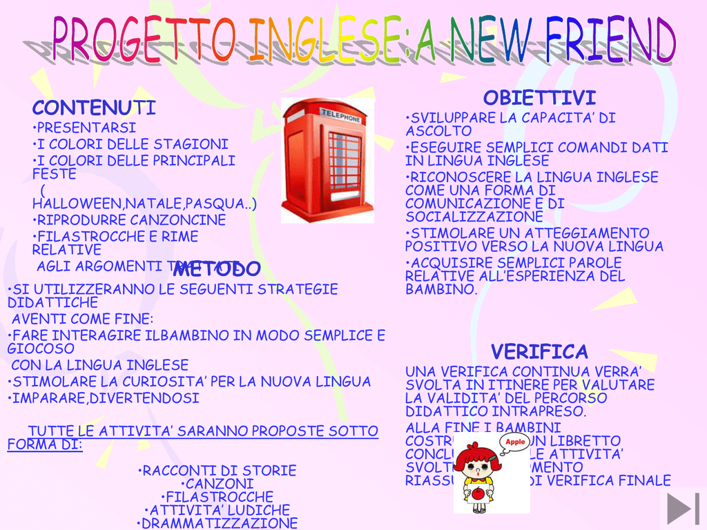 Progetto Inglese