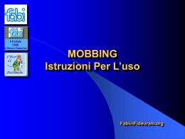 mobbing - Fabi in Fideuram.org