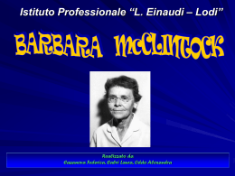 Mc Clintock Barbara - Istituto Einaudi Lodi