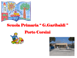 Scuola Primaria “ G.Garibaldi ”