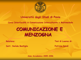 DONDI - Cim - Università degli studi di Pavia