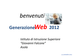 Generazione Web 2012