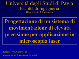 Creare una presentazione - Universit&agrave; degli Studi di Pavia