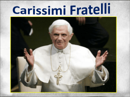 Ben.XVI - Concistoro_Carissimi Fratelli