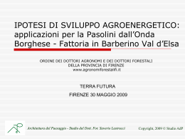 Architettura del Paesaggio - Studio del Dott. For. Saverio Lastrucci