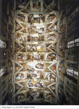 Michelangelo, La volta della Cappella Sistina